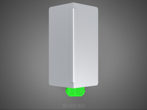 VERTICAL HYDROPONIC SOILLESS POT PLANT GROW WATER TANK RESERVOIR 3D Модель