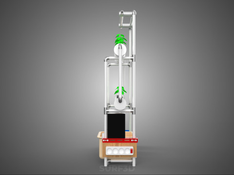 AUTO CONTROL MONITOR NUTRIENT HYDROPONIC PLANT LED GROW LIGHT UV Model 3D
