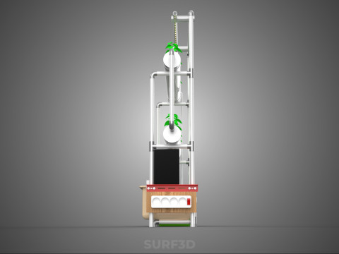 AUTO CONTROL MONITOR NUTRIENT HYDROPONIC PLANT LED GROW LIGHT UV Model 3D