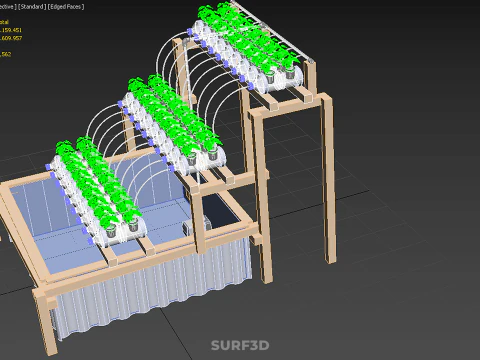 DIY MINERAL PLASTIC WATER BOTTLE HYDROPONIC SOILLESS POT PLANT 3D Model
