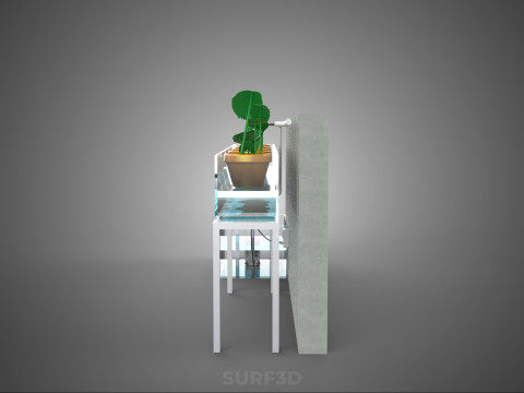 HYDROPONIC PLANT FARM DRIP SYSTEM NUTRIENT AUTO IRRIGATION TIMER 3D Model