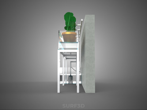 HYDROPONIC PLANT FARM DRIP SYSTEM NUTRIENT AUTO IRRIGATION TIMER 3D Model