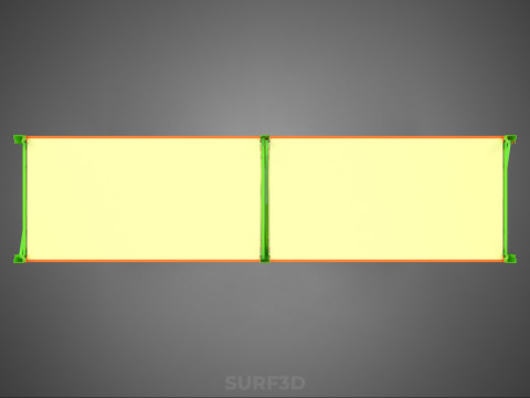 줄 배열 선반 랙 트레이 회전식 수경 식물 정원 실내 3D 모델