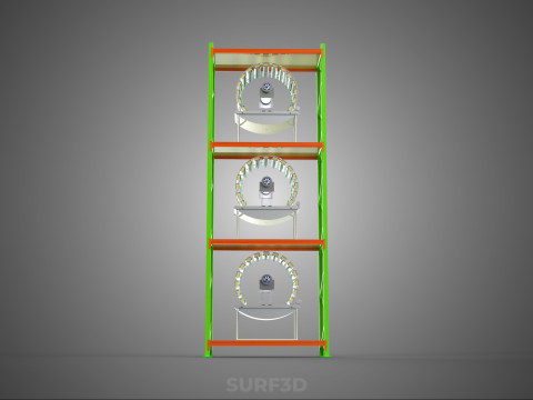 VERTICAL GARDEN TOWER ROTARY HYDROPONIC PLANT FARM LIGHT GROW 3D 模型