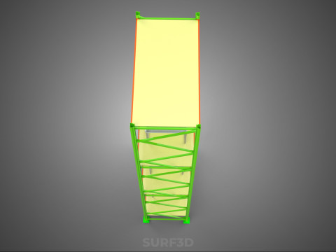 VERTICAL GARDEN TOWER ROTARY HYDROPONIC PLANT FARM LIGHT GROW 3D 模型