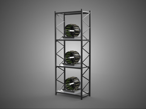 VERTICAL STACK GARDEN TOWER FRAME ROTARY HYDROPONIC PLANT FARM 3D Model