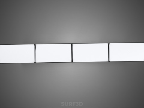 INDUSTRIAL WAREHOUSE METAL SHELVING ORGANIZED STORAGE RACK SHELF 3D Модель
