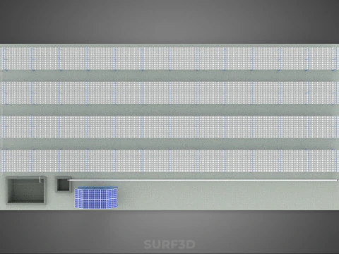 PLANT CROP FARM CULTIVATION FACTORY LAYOUT IOT SOLAR POWERED NFT 3D Model