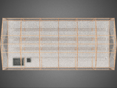 ROLNICTWO UKŁAD BUDYNKU ROLNICTWO SZKLARNIA OGRÓD HYDROPONICZNY Model 3D