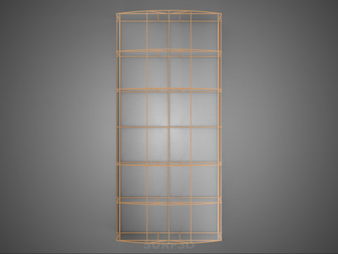 ARCHED POLYTUNNEL GREENHOUSE GLASSHOUSE WOOD FRAME PLANT FARMING 3D Model