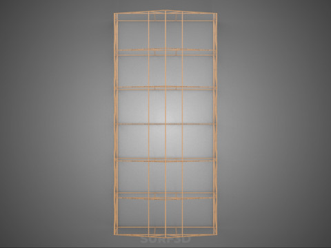 空建筑温室温室玻璃温室农场花园 3D 模型