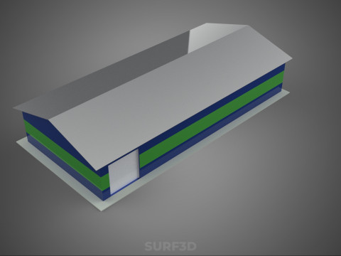 STRIP SHELTER SHACK HUT HOVEL COTTAGE SHANTY CRIB WICKIUP WIGWAM Modelo 3D