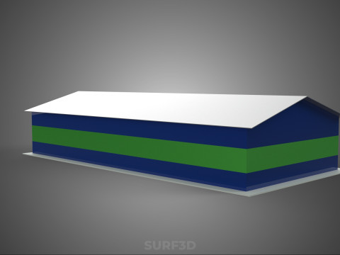 STRIP SHELTER SHACK HUT HOVEL COTTAGE SHANTY CRIB WICKIUP WIGWAM Modelo 3D