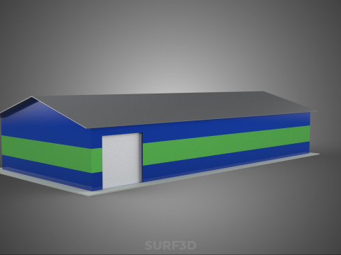 STRIP SHELTER SHACK HUT HOVEL COTTAGE SHANTY CRIB WICKIUP WIGWAM Modelo 3D