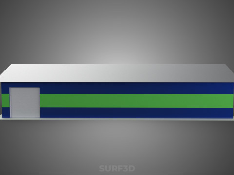 STRIP SHELTER SHACK HUT HOVEL COTTAGE SHANTY CRIB WICKIUP WIGWAM Modelo 3D