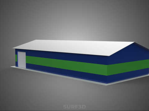 STRIP SHELTER SHACK HUT HOVEL COTTAGE SHANTY CRIB WICKIUP WIGWAM Modelo 3D