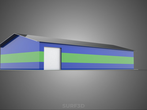 STRIP SHELTER SHACK HUT HOVEL COTTAGE SHANTY CRIB WICKIUP WIGWAM Modelo 3D