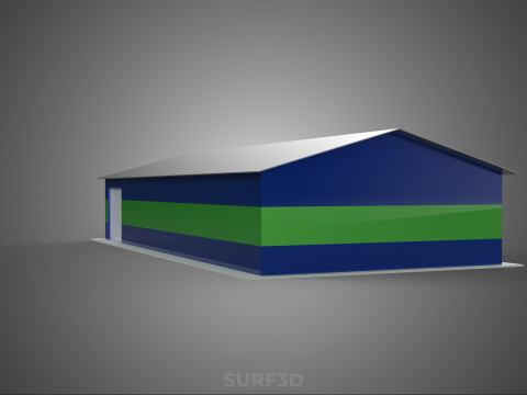 STRIP SHELTER SHACK HUT HOVEL COTTAGE SHANTY CRIB WICKIUP WIGWAM Modelo 3D