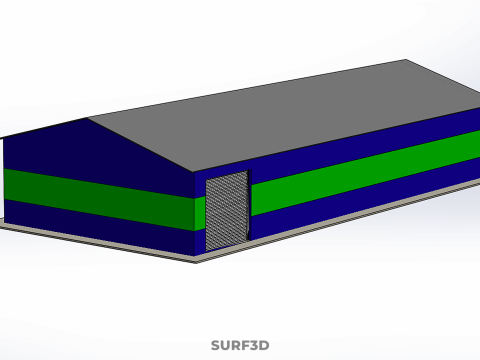 STRIP SHELTER SHACK HUT HOVEL COTTAGE SHANTY CRIB WICKIUP WIGWAM Modelo 3D