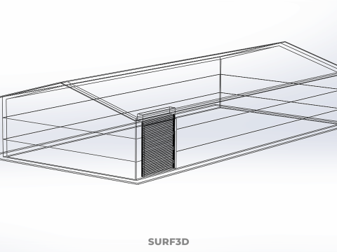 STRIP SHELTER SHACK HUT HOVEL COTTAGE SHANTY CRIB WICKIUP WIGWAM Modelo 3D