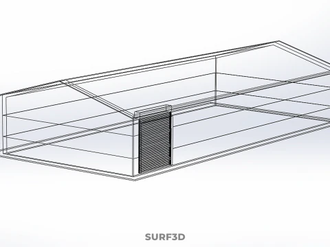 地带庇护所 棚屋 小屋 小屋 棚户区 婴儿床 WICKIUP WIGWAM 3D 模型