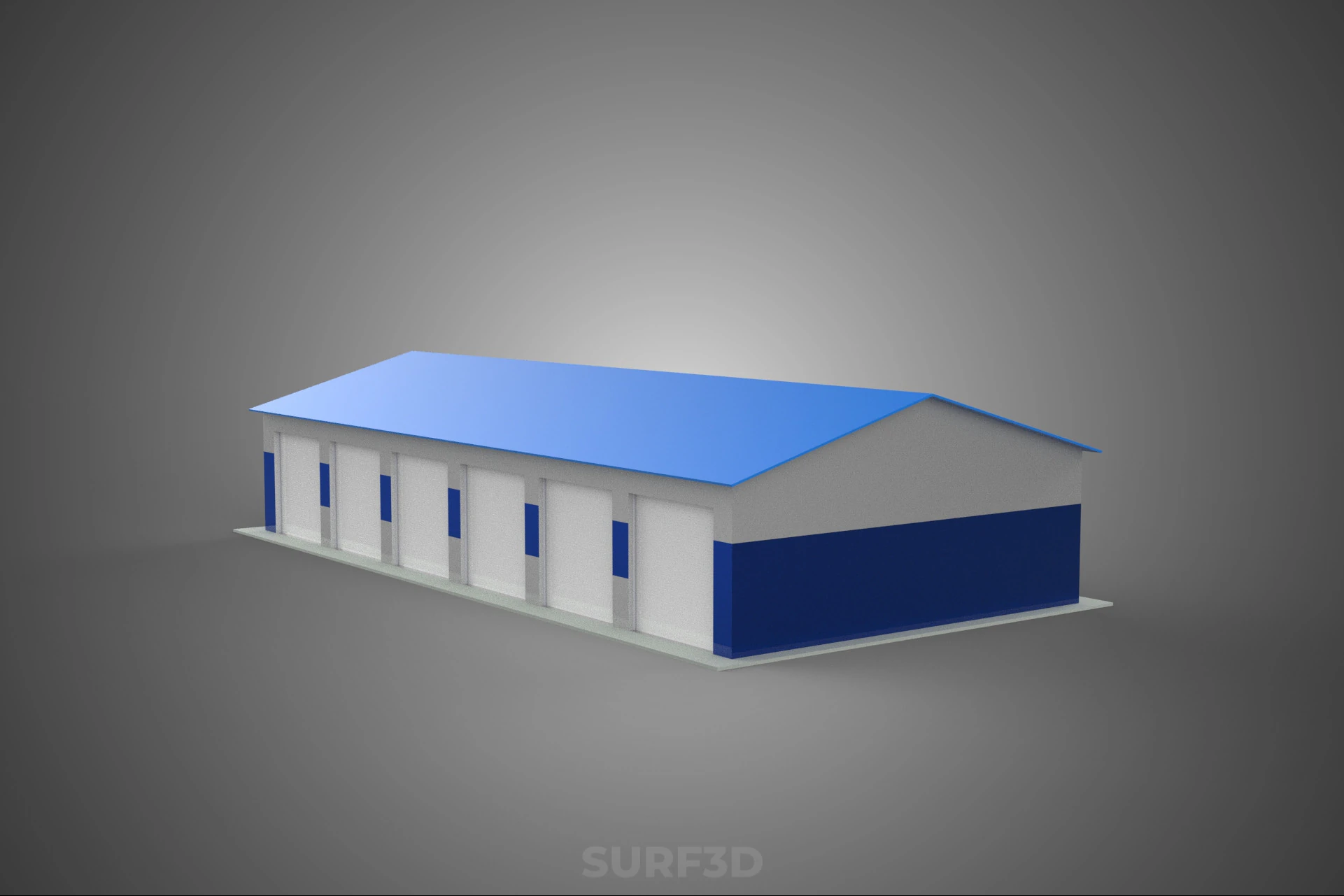 RACE TRACK PITSTOP LANE MOTORSPORT RACING PIT STOP GARAGE DOOR 3D Model .c4d .max .obj .3ds .fbx .stl .blend 