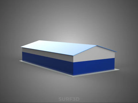 RACE TRACK PITSTOP LANE MOTORSPORT RACING PIT STOP GARAGE DOOR 3D Model