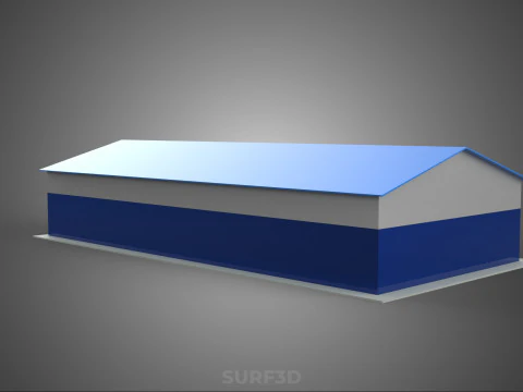 RACE TRACK PITSTOP LANE MOTORSPORT RACING PIT STOP GARAGE DOOR 3D Model