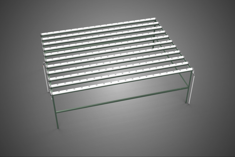 RAK HIDROPONIK MODULAR PIPA PVC PARALEL DIY TAMAN PERTANIAN TANAMAN Model 3D .c4d .max .obj .3ds .fbx .stl .blend