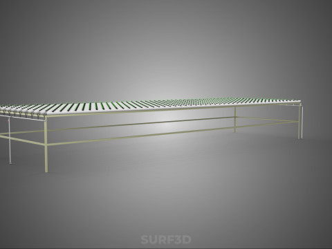 RETE SEMINA VASO TAZZA CRESCITA SISTEMI FATTORIA IDROPONICA PARALLELO PVC Modello 3D