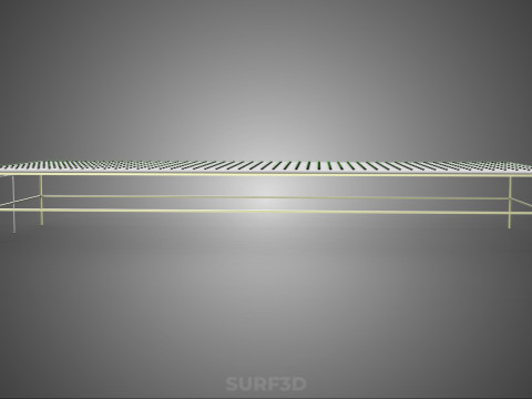 RETE SEMINA VASO TAZZA CRESCITA SISTEMI FATTORIA IDROPONICA PARALLELO PVC Modello 3D