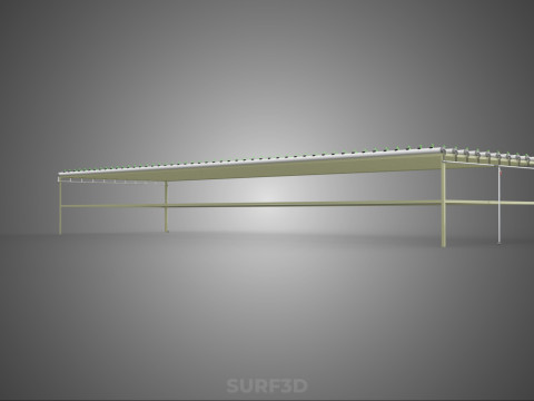 RETE SEMINA VASO TAZZA CRESCITA SISTEMI FATTORIA IDROPONICA PARALLELO PVC Modello 3D