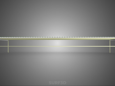 RETE SEMINA VASO TAZZA CRESCITA SISTEMI FATTORIA IDROPONICA PARALLELO PVC Modello 3D