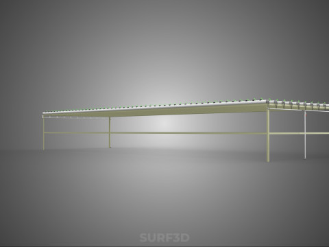 RETE SEMINA VASO TAZZA CRESCITA SISTEMI FATTORIA IDROPONICA PARALLELO PVC Modello 3D