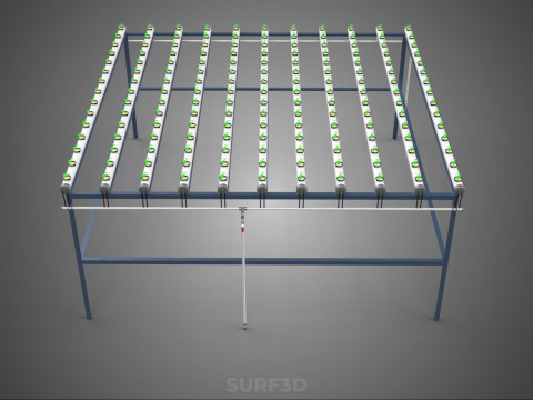 幼小的小植物 农作物 树木 幼苗 种子 NFT 管 3D 模型