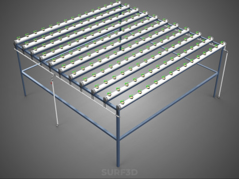 幼小的小植物 农作物 树木 幼苗 种子 NFT 管 3D 模型