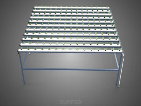 YOUNG SMALL PLANTS CROPS TREES PLANTLET SEEDLINGS SEED NFT TUBES 3D Model