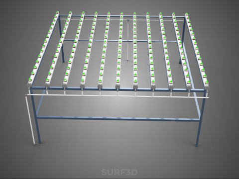幼小的小植物 农作物 树木 幼苗 种子 NFT 管 3D 模型