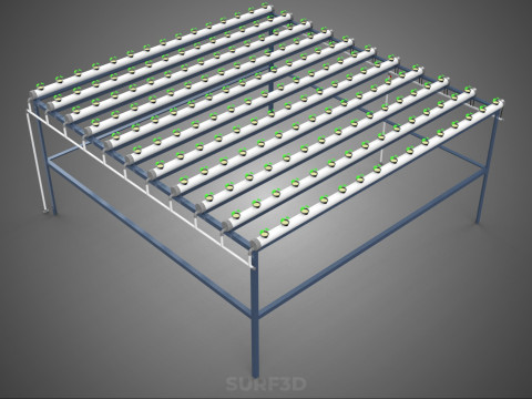 幼小的小植物 农作物 树木 幼苗 种子 NFT 管 3D 模型