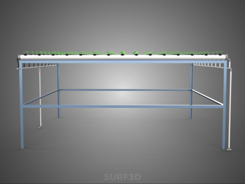 幼小的小植物 农作物 树木 幼苗 种子 NFT 管 3D 模型