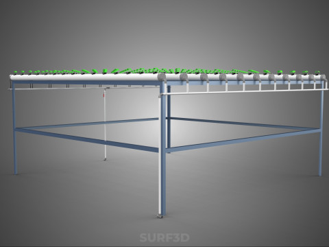 幼小的小植物 农作物 树木 幼苗 种子 NFT 管 3D 模型