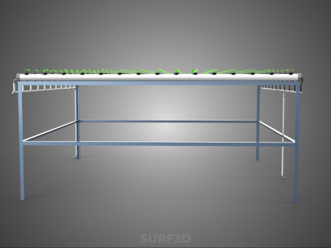 幼小的小植物 农作物 树木 幼苗 种子 NFT 管 3D 模型