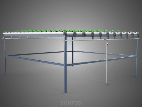 幼小的小植物 农作物 树木 幼苗 种子 NFT 管 3D 模型