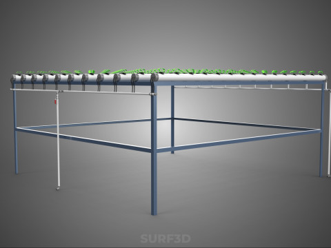 幼小的小植物 农作物 树木 幼苗 种子 NFT 管 3D 模型