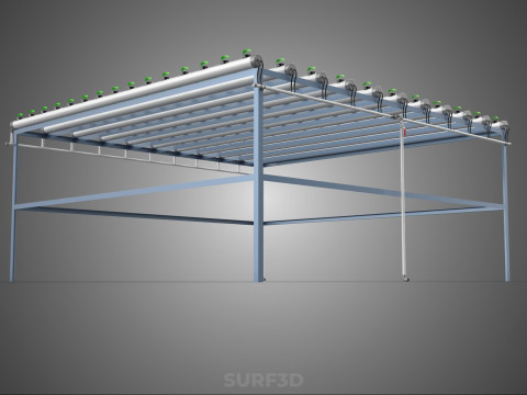 幼小的小植物 农作物 树木 幼苗 种子 NFT 管 3D 模型