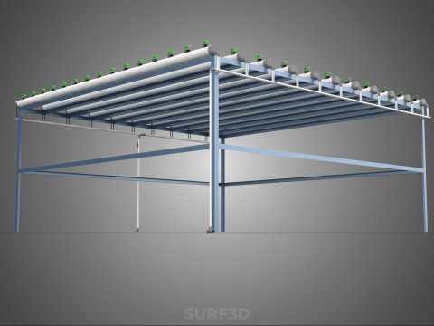 幼小的小植物 农作物 树木 幼苗 种子 NFT 管 3D 模型