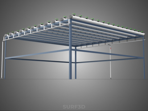 幼小的小植物 农作物 树木 幼苗 种子 NFT 管 3D 模型