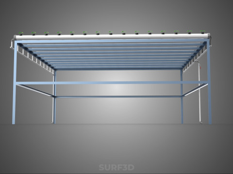 幼小的小植物 农作物 树木 幼苗 种子 NFT 管 3D 模型