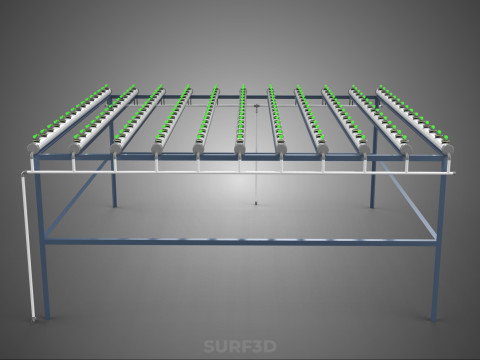 幼小的小植物 农作物 树木 幼苗 种子 NFT 管 3D 模型