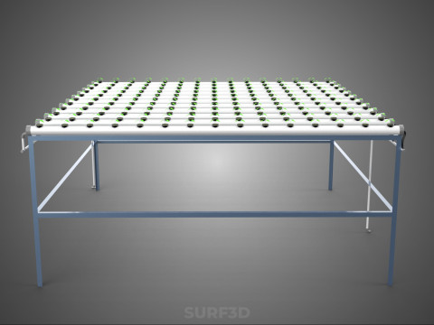 幼小的小植物 农作物 树木 幼苗 种子 NFT 管 3D 模型